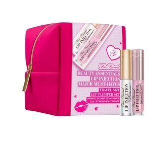 Too Faced Beauty Essentials: Lip Injection Major Must-Haves Lip Plumper Set